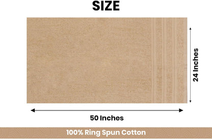 large bath towels set of 6 – 24" shown in use