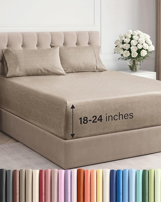Extra Deep Pocket King Sheets by CGKUnlimited