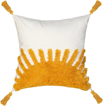Adabana Boho Throw Pillow Covers 18x18, Decorative Tufted Pillows Cover - Image 8