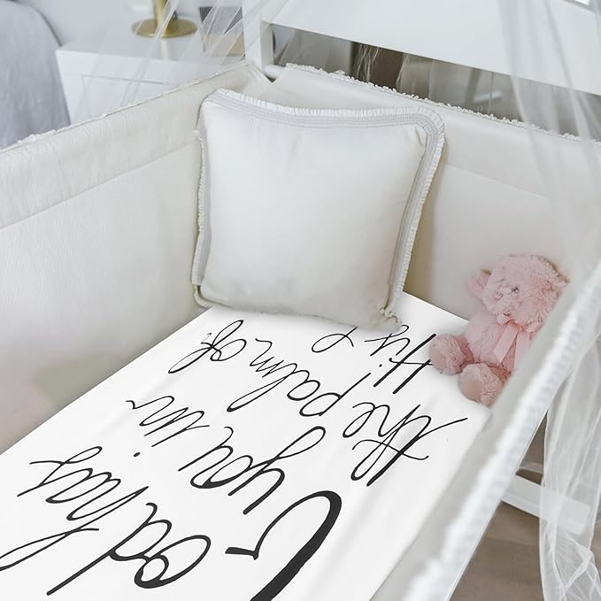 Elastic Fitted Bassinet Sheet for Boys and Soft Breathable Jersey Cradle - Image 6