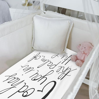 Elastic Fitted Bassinet Sheet for Boys and Soft Breathable Jersey Cradle - Image 6