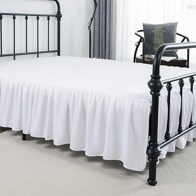 Bed Skirt Full Size Ruffled Bed Skirts - Image 6