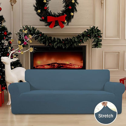 Easy-Going Stretch Sofa Slipcover 1-Piece Sofa Cover Furniture Protector Couch - Image 2