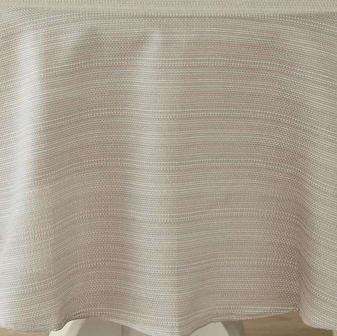 Benson Mills Cameron Textured Fabric Table Cloth, - Image 4