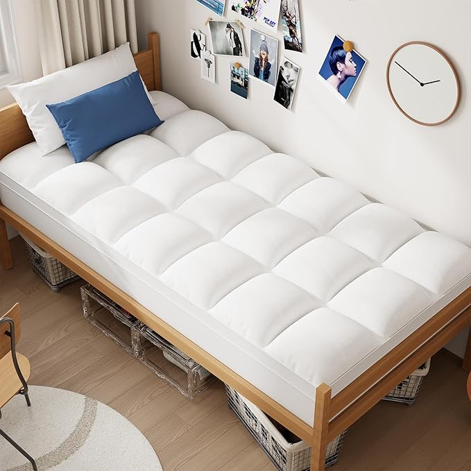 ELEMUSE Twin XL Mattress Topper by ELEMUSE