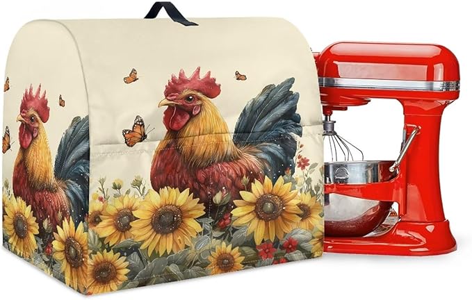Stand Mixer Covers for 4.5-5 Quart Mixer Rooster by Unknown