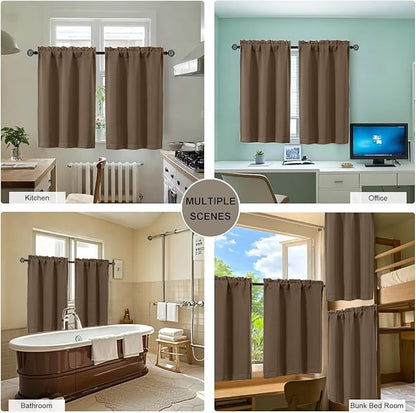 Gwine 24 Inch Long Tier Curtains - Image 7