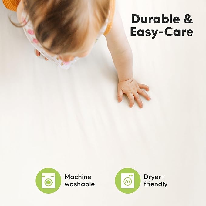 2-Pack Mini Crib Sheets Fitted - Image 7