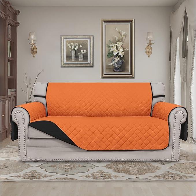 Easy-Going Sofa Slipcover Reversible Loveseat Sofa Cover Couch Cover - Image 2