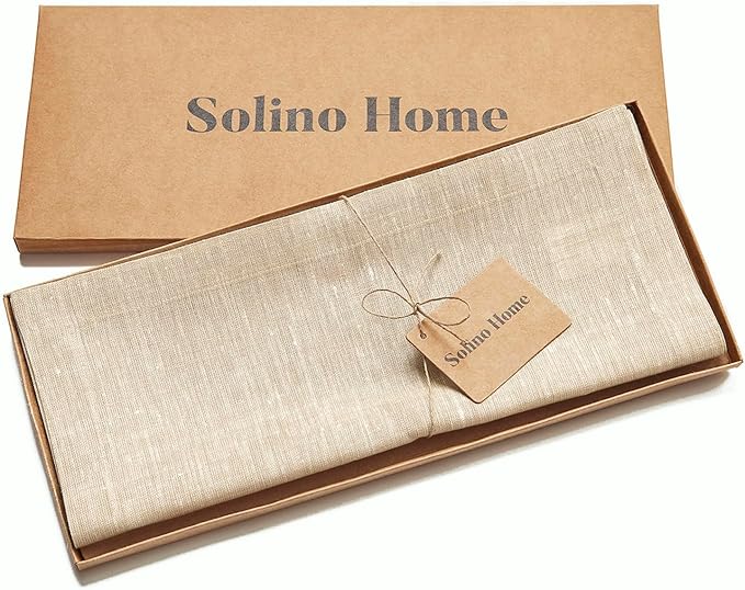 Solino Home Linen Table Runner 144 Inches Long - Image 5
