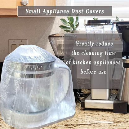 STAYWILD 60 PCS Clear Small Appliance Dust Covers, Disposable Kitchen Appliance - Image 3