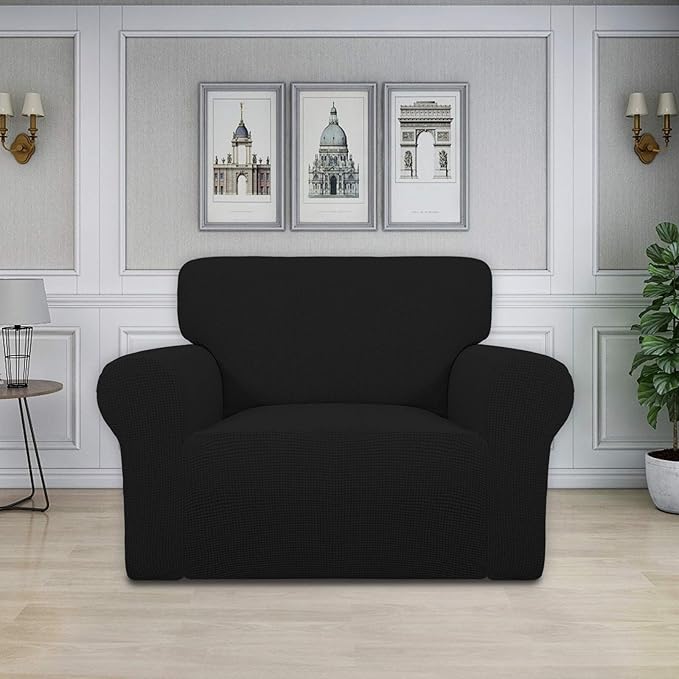 Easy-Going Stretch Oversized Chair Sofa Slipcover 1-Piece Couch Sofa Cover - Image 2