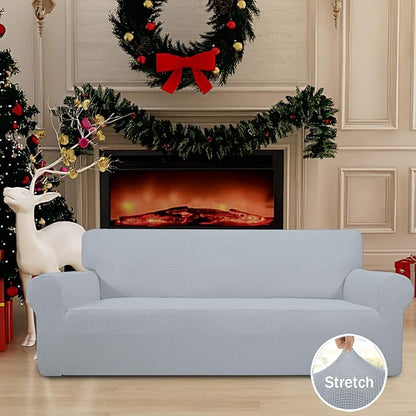 Easy-Going Stretch Sofa Slipcover 1-Piece Sofa Cover Furniture Protector Couch - Image 2