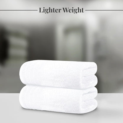 tens towels 4 piece extra large bath towels shown in use