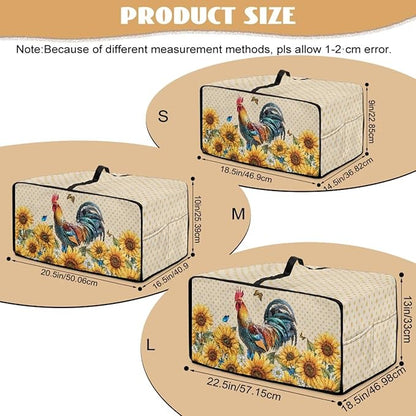 Microwave Oven Dust Cover Waterproof Dustproof Microwave Toaster Oven Cover - Image 7