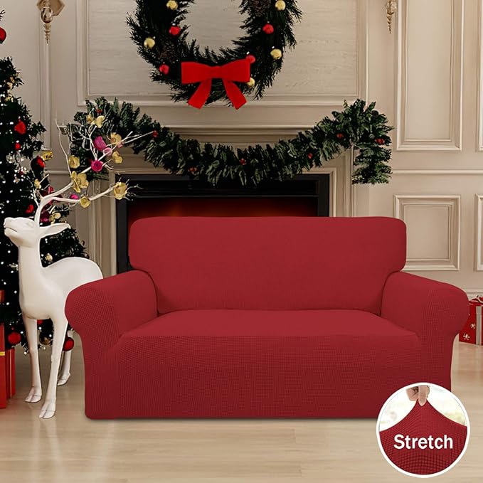 Easy-Going Stretch Loveseat Slipcover 1-Piece Sofa Cover Furniture Protector - Image 2