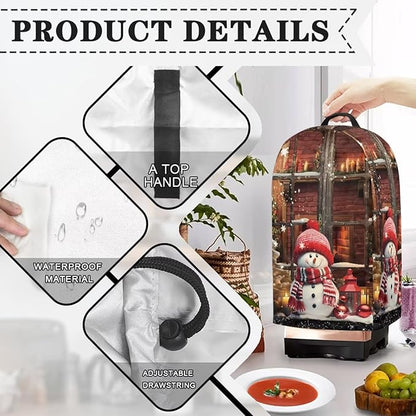 Christmas Snowman Blender Dust Covers - Image 5