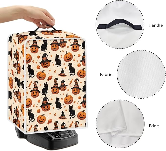 Halloween Coffee Maker Cover, Universal Waterproof Dustproof Coffee Machine - Image 5