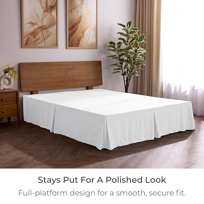 Mellanni Bed Skirt Twin Size - Image 7