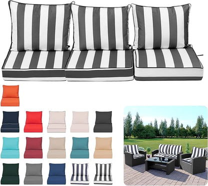Outdoor Seat Cushions for Patio Furniture, Outdoor Chair Cushions by Vulacko