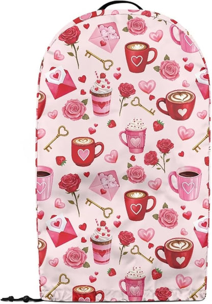 Pink Blender Dust Cover Valentine's Day Food Processor Cover Coffee Machine - Image 2