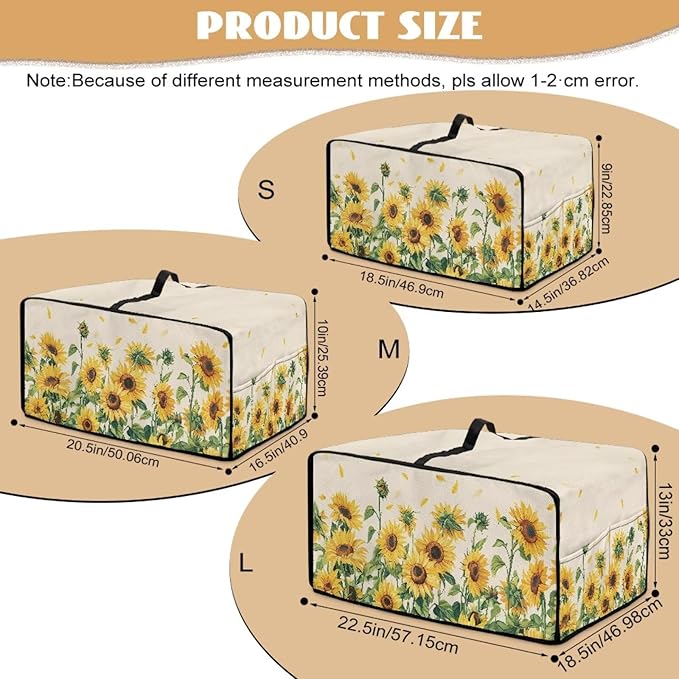 Convection Oven Cover with Storage Pockets, Dust-Proof Small Appliance Protector - Image 6