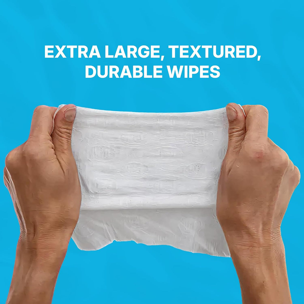 waterwipes sensitive whole body cleansing wipes, 99.9% purified on a desk or shelf