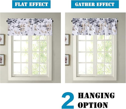 H.VERSAILTEX Valance for Kitchen Windows/Bathroom/Living Room/Bedroom Blackout - Image 5