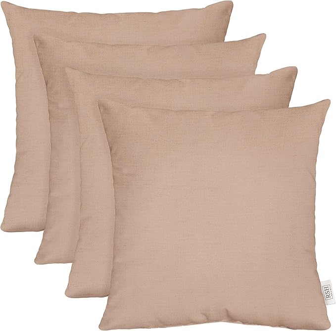RSH DECOR: Sunbrella Play Square Throw Pillows Set of 4 | 17" x 17" | Water and by RSHDECOR