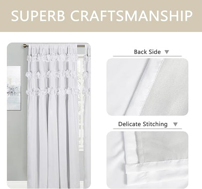 White Blackout Drapes - Image 7