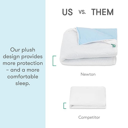 Newton Baby Waterproof Crib Mattress Pad | Ultra-Breathable Quilted Layer - Image 2