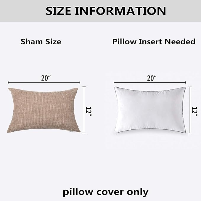 Kevin Textile Throw Cushion Covers Comfortable Faux Linen Pillows Cover - Image 5