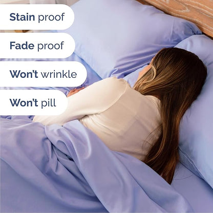 Queen Size 4 Piece Sheet Set - Image 5