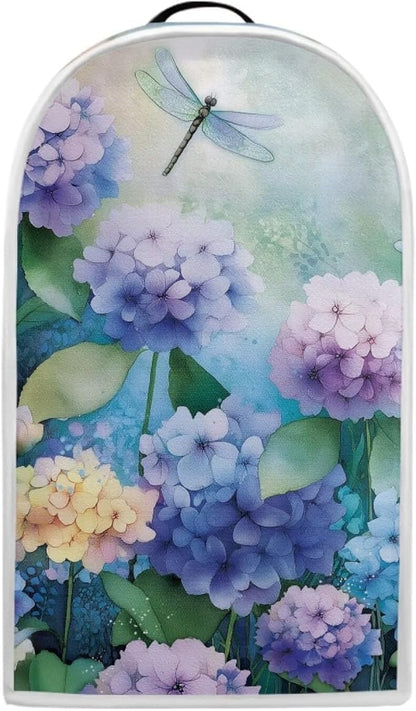 Talayituse Dragonfly Hydrangea Print Blender Dust Cover, Fingerprint Protection by Talayituse