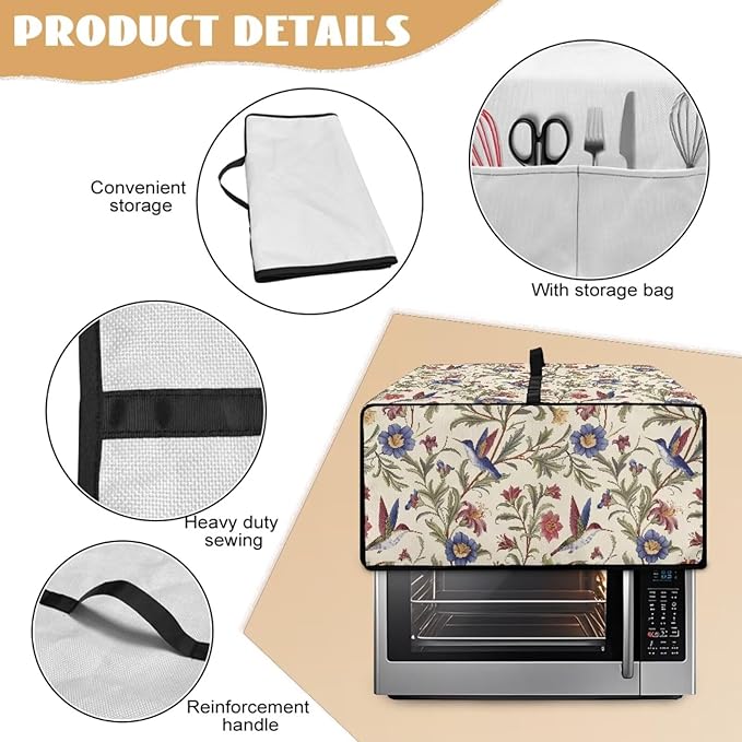 Countertop Convection Oven Cover Dust Protection Air Fryer Toaster Oven Covers - Image 5