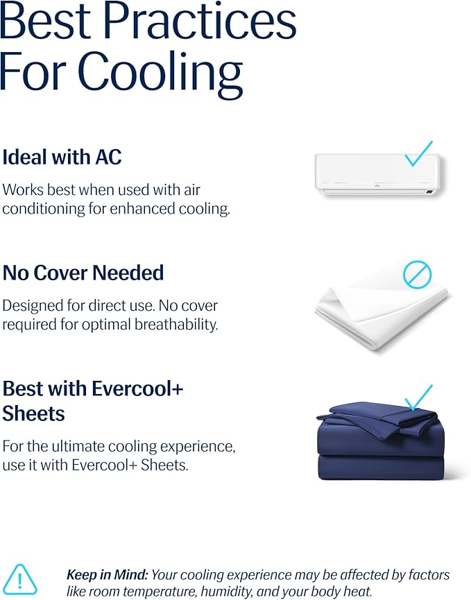 REST® Evercool® Cooling Comforter, Twin/Twin XL, Blanket - Image 7