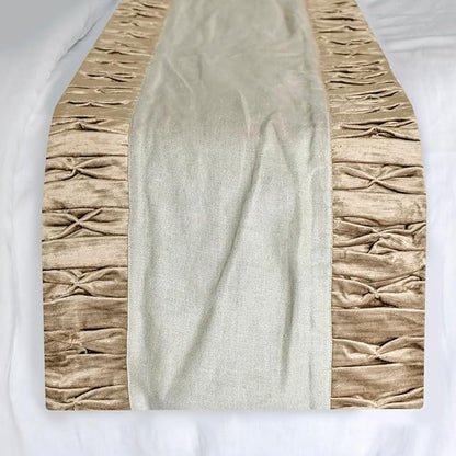 The HomeCentric King/Queen/Twin Brown Luxury King 90"x18" Bed Runner - Image 5