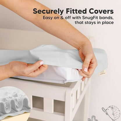 2-Pack Organic Changing Pad Covers - Image 5
