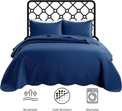 IR Imperial Rooms 8 Pack California King Quilt Bedding Set - Image 3