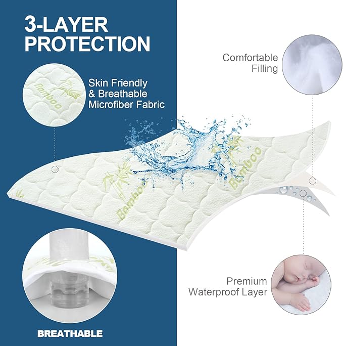 Kids Air Mattress Protector Waterproof, Compatible - Image 3