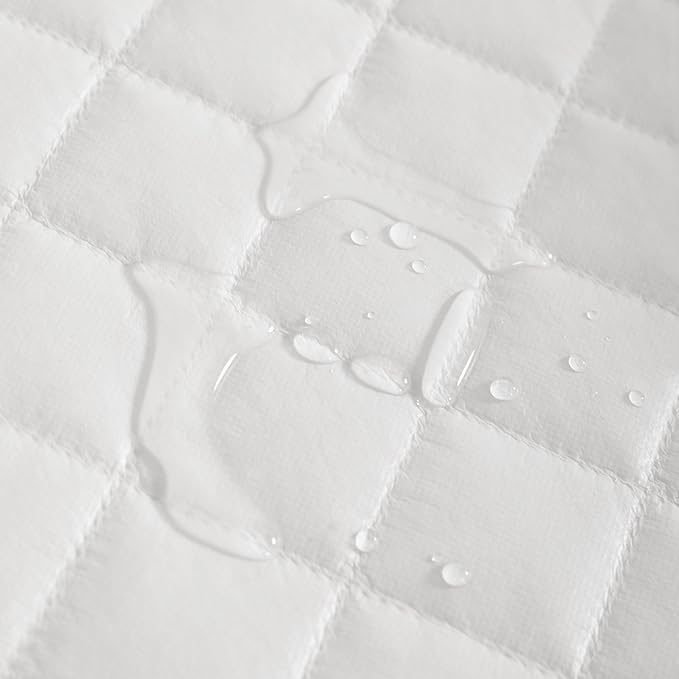NTBAY 2 Pack Waterproof Mini Crib Mattress Protector, Quilted 24"x38" Fitted - Image 4