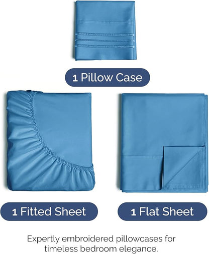 Twin Size 3 Piece Sheet Set - Image 2