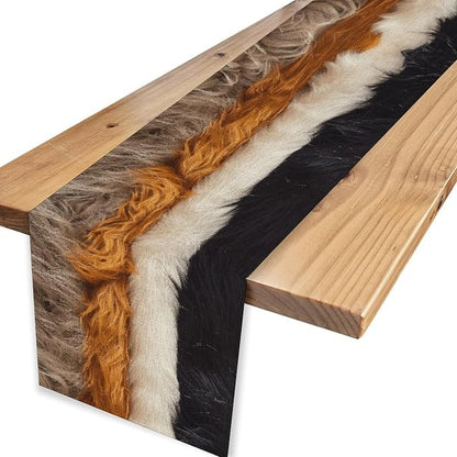 Western Cow Print Table Runner - Image 4