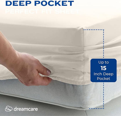 DREAMCARE King Size Sheets Set - Image 3