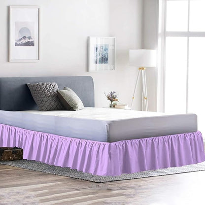 Ruffled Bed Skirt 18 Inch Drop Dust Ruffle - Image 3