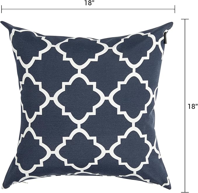 Outdoor Throw Pillows Water Resistant 18x18 inch, Decorative Throw Pillow - Image 3