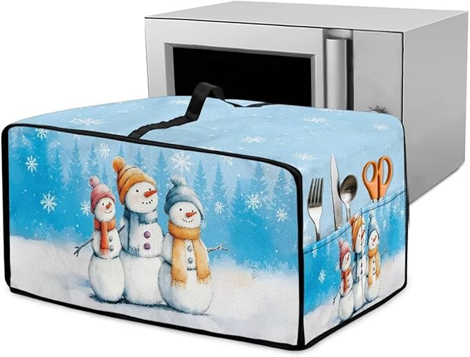 Christmas Air Fryer Toaster Oven Dust Cover Protective Convection Oven Cover by Garucesta