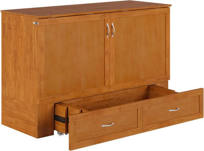 afi, hamilton queen murphy bed chest with 6", view 12