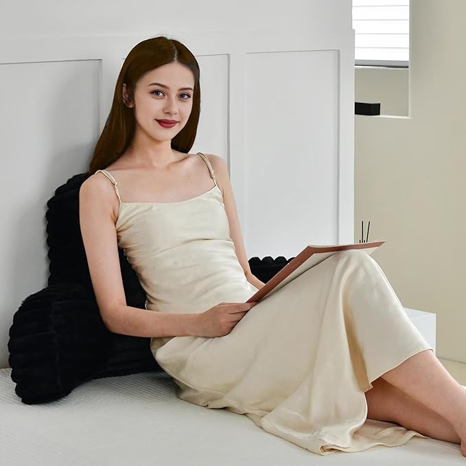 Yaoshuho Large Reading Pillow for Adults, Back Support Pillow for Sitting Up in - Image 3