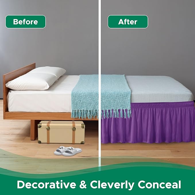 Biscaynebay Wrap Around Bed Skirts - Image 7